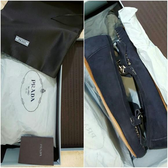 🍒NIB🍒 AUTHENTIC PRADA SUEDE LOAFERS - Picture 4 of 4